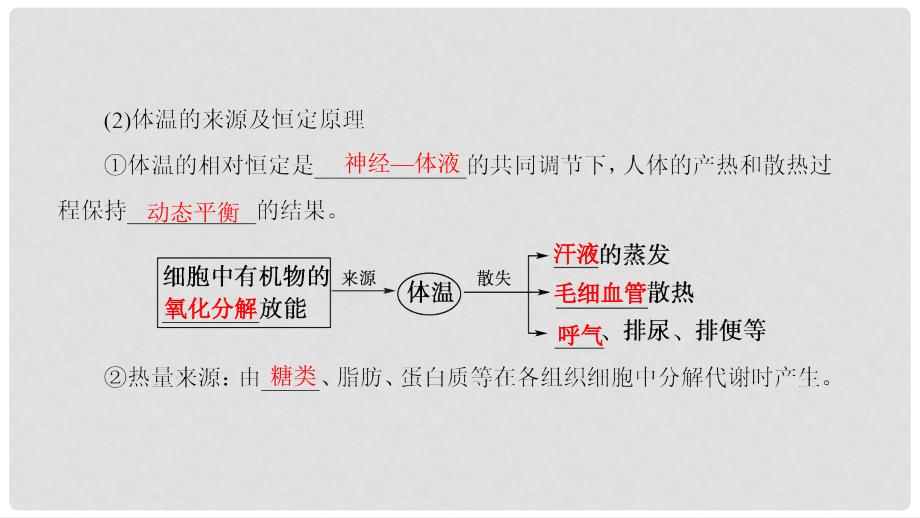 高中生物 第2章 生物个体的稳态 第1节 人体的稳态 第2课时 体温调节 水和无机盐的调节课件 苏教版必修3_第4页