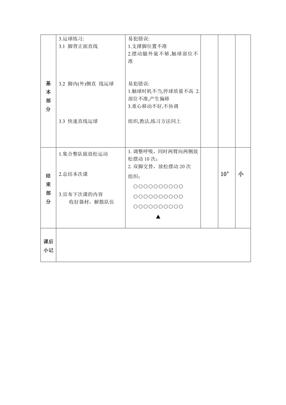 足球专项教案.doc_第3页