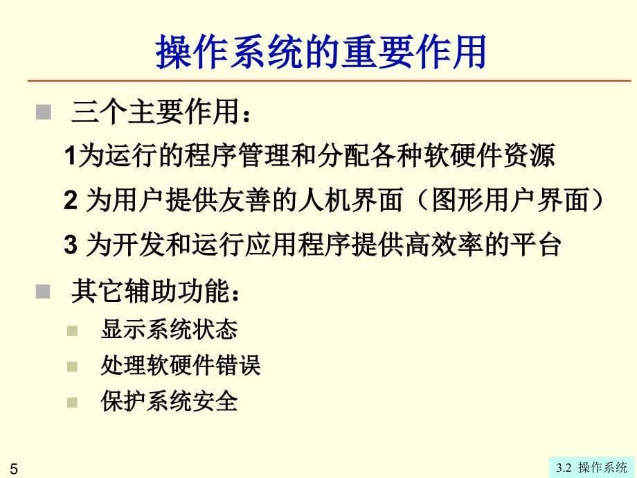 大学计算机信息技术：第3章3-2 操作系统_第5页