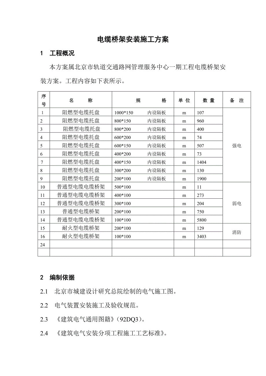 电缆桥架安装施工方案_第4页