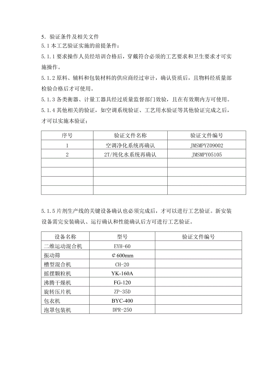 缬沙坦氨氯地平片工艺验证方案_第3页