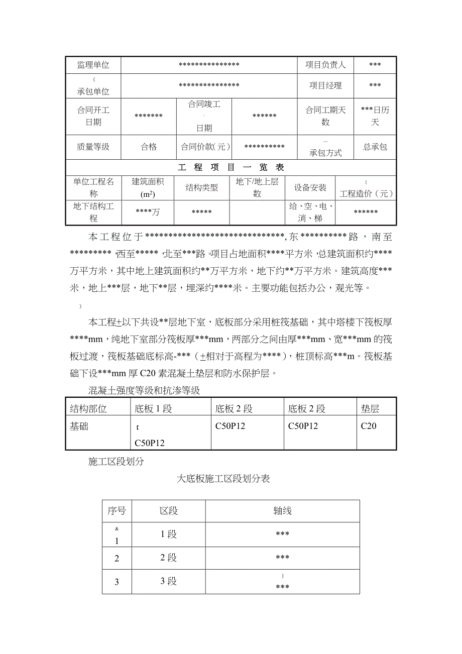 大体积混凝土工程监理实施细则_第4页