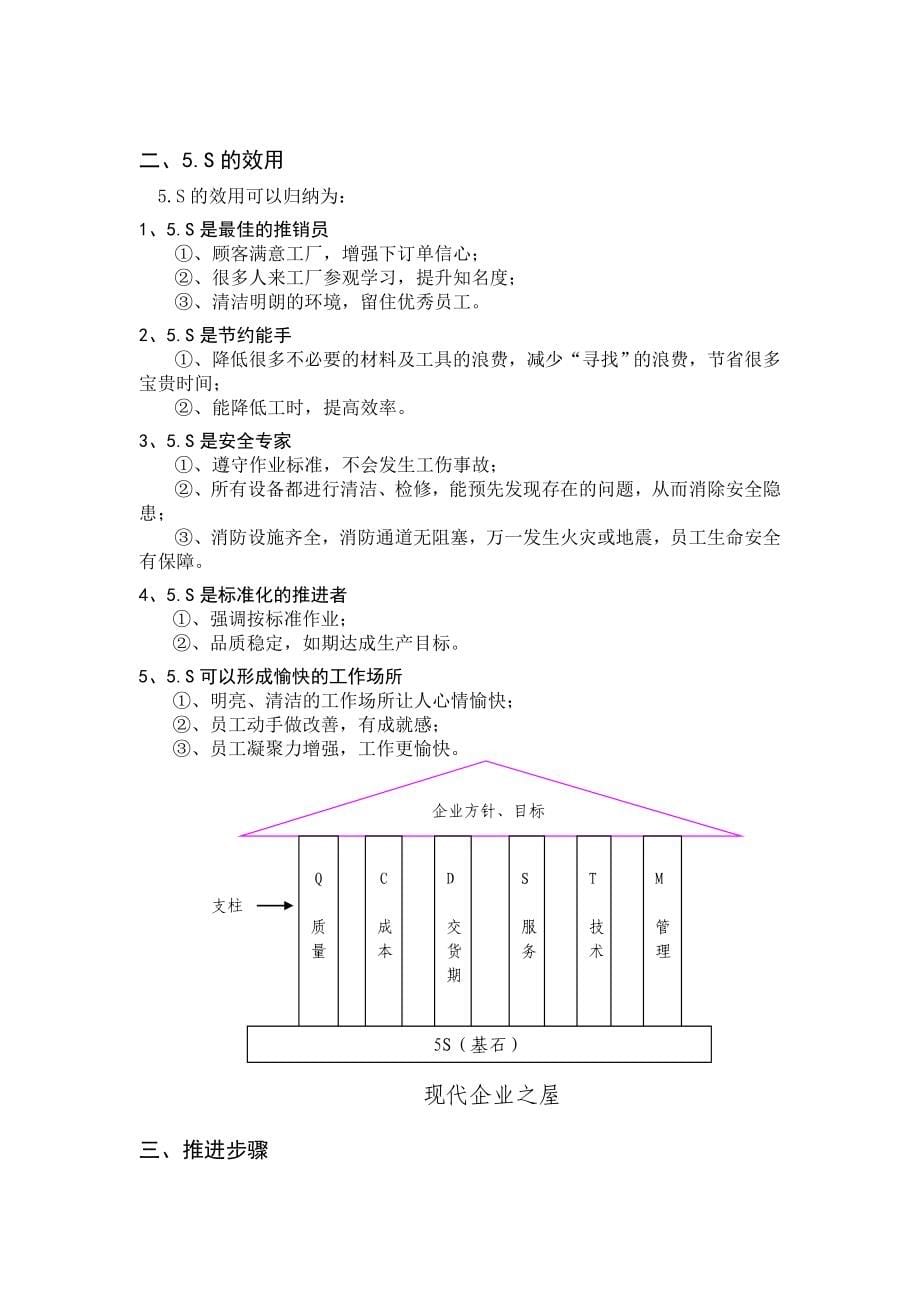 5S的定义、目的与推行步骤_第5页