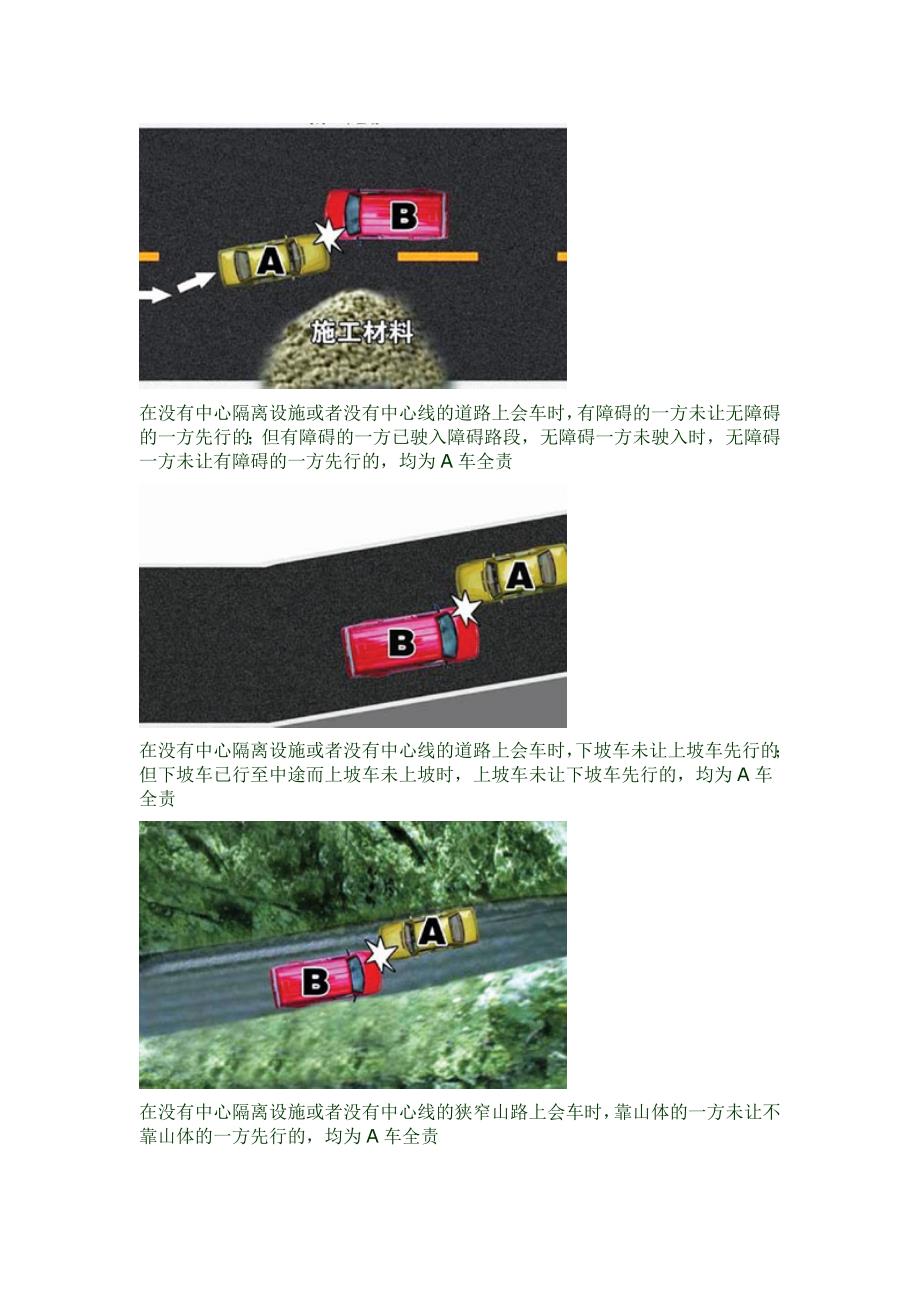 各种交通事故的责任划分图解大全_第4页