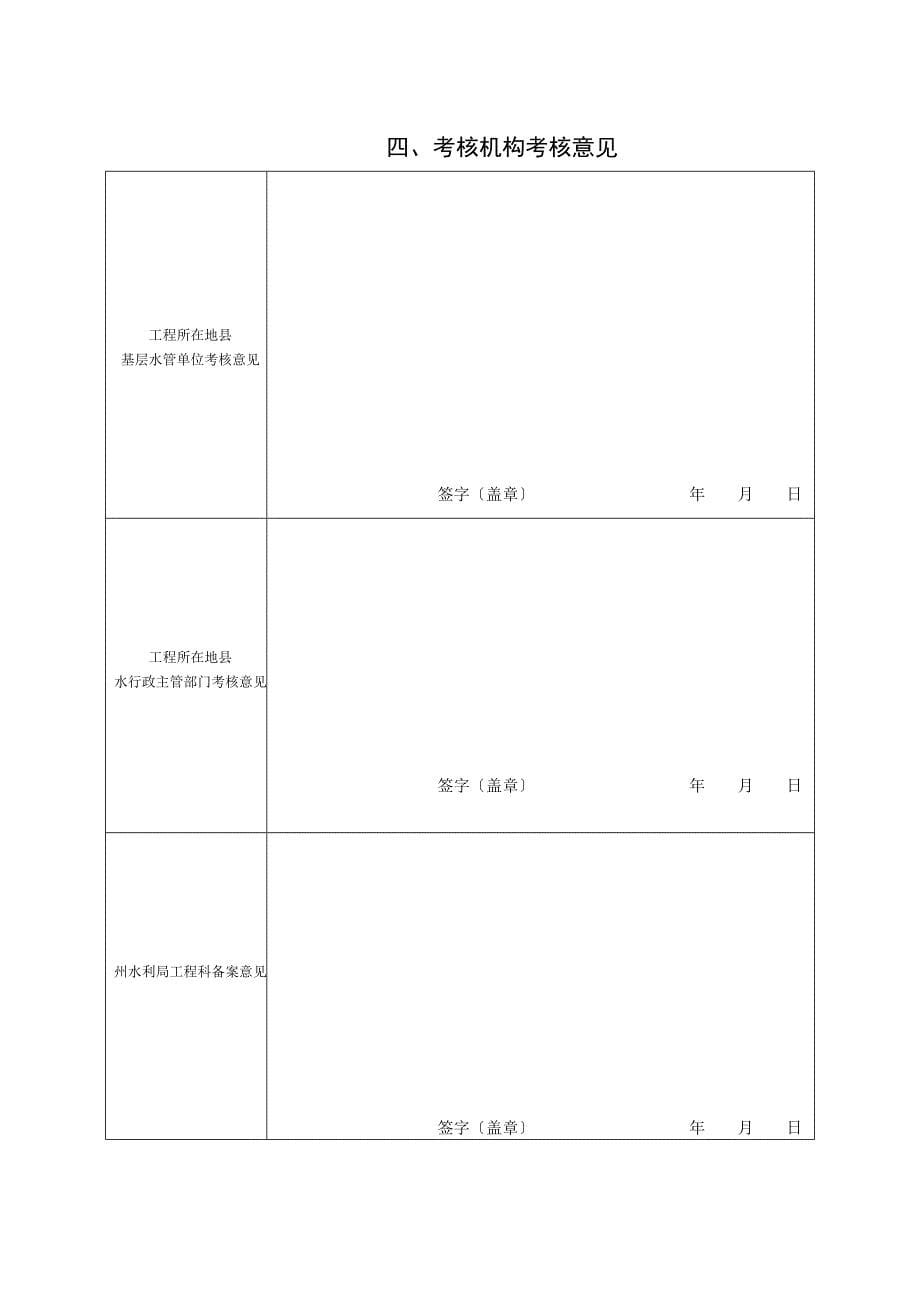 施工单位年度考核表_第5页