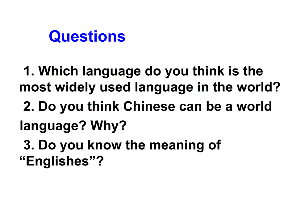 高一英语Englisharoundtheworld课件_第2页