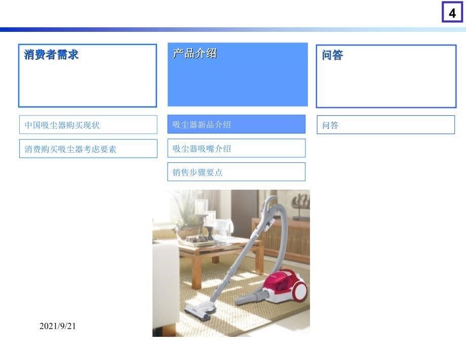 松下小家电吸尘器促销员培训_第5页