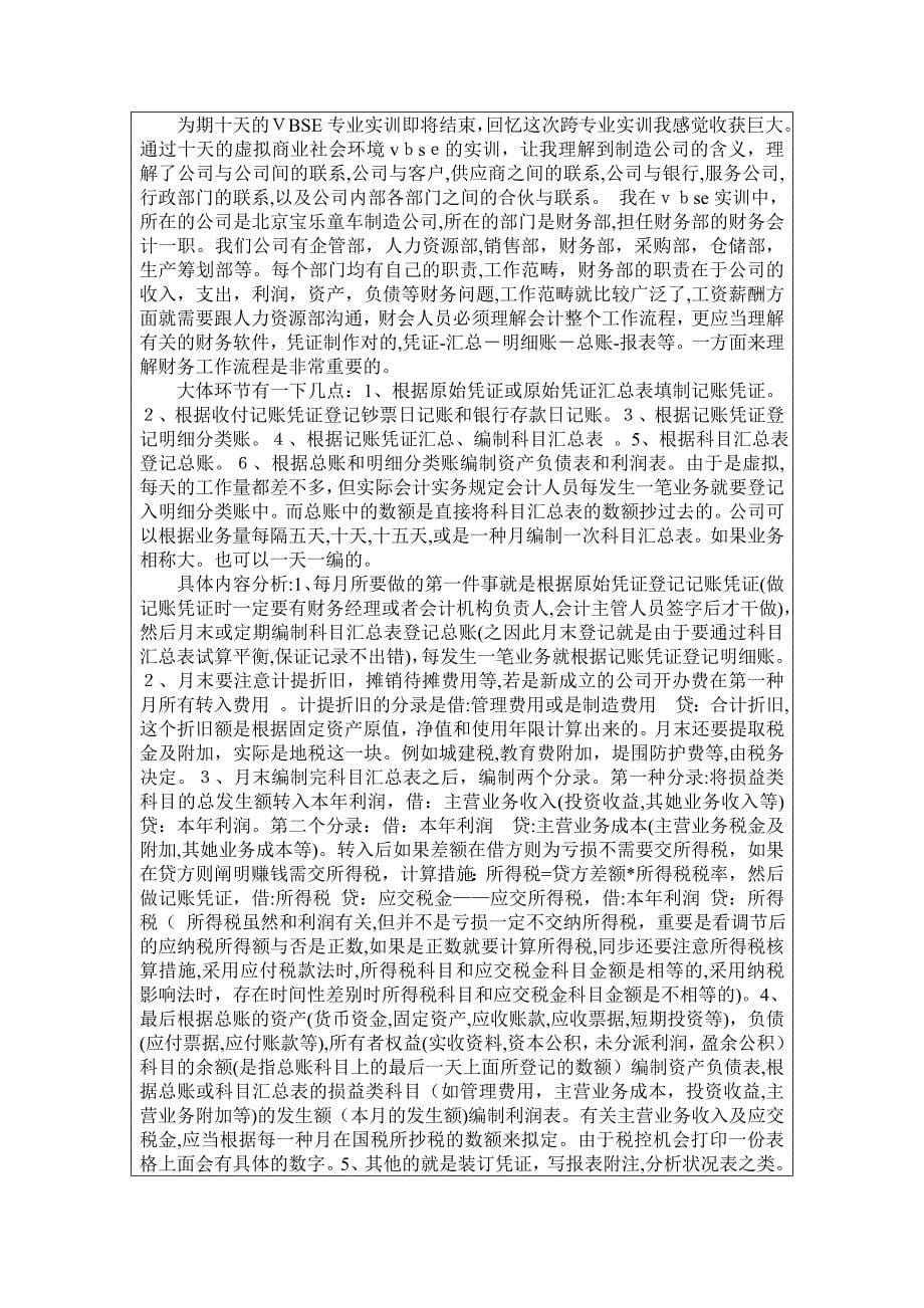 VBSE实习报告模板_第5页