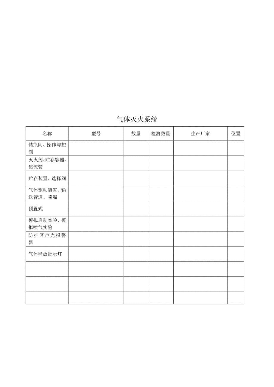 消防检测资料表_第5页