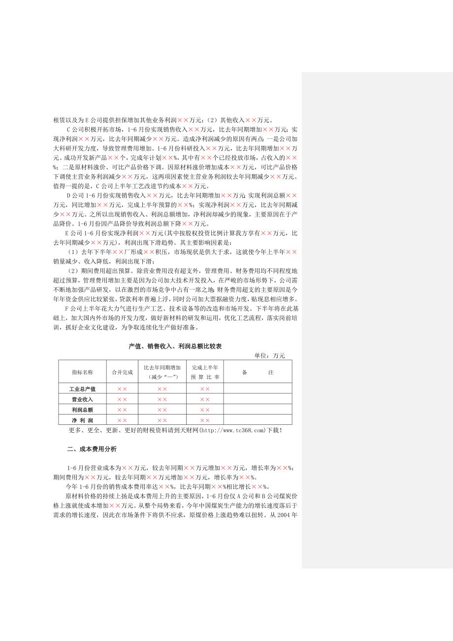 财务分析范本_第3页