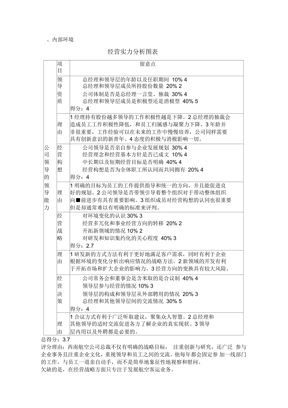 西南航空企业的SWOT分析_第3页