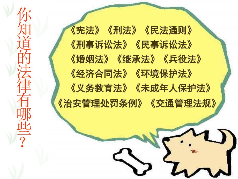 法制教育主题班会课件(已经整合).ppt_第4页