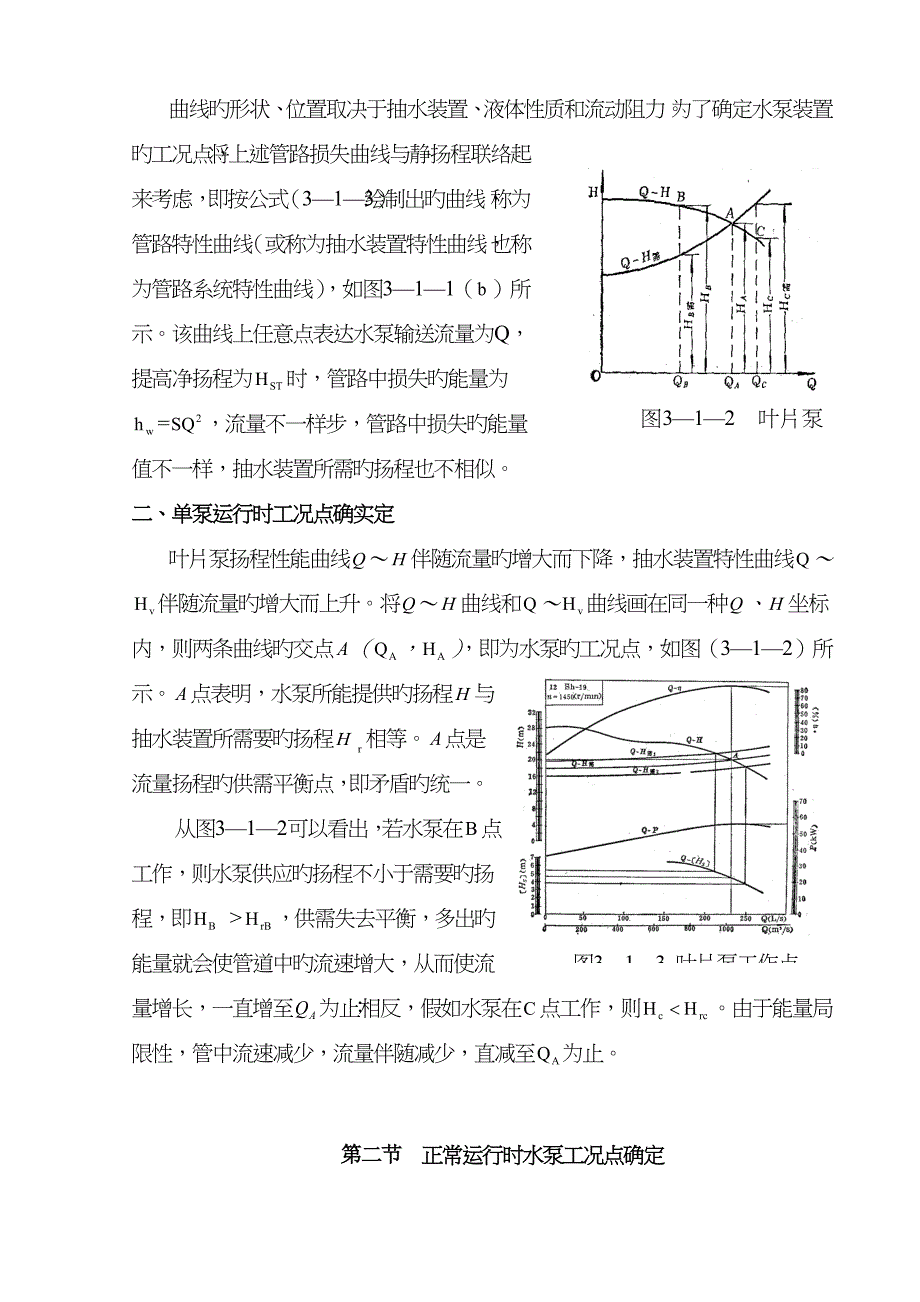 叶片泵工况点确定及其调节_第3页
