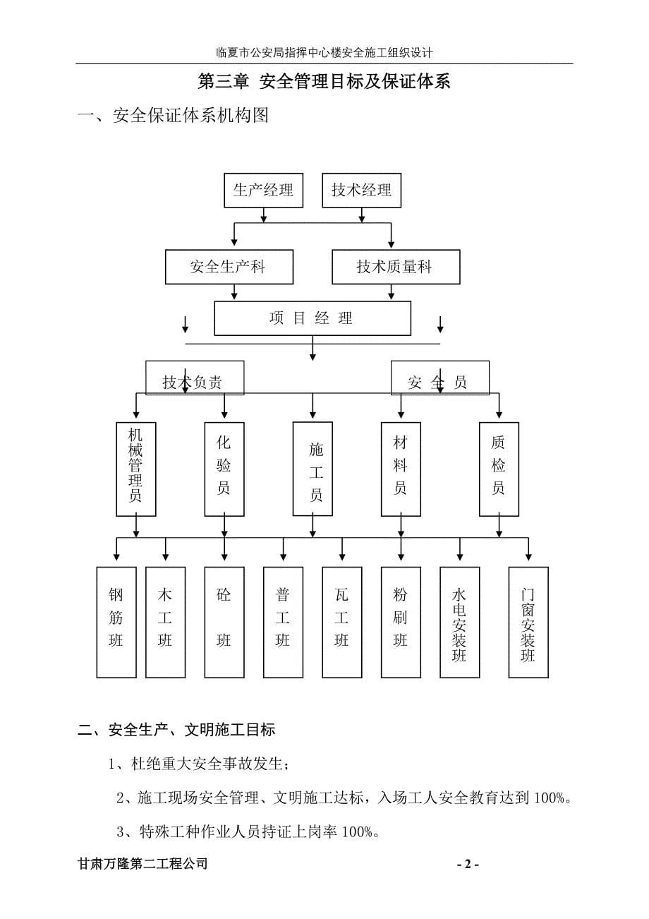 青海某办公楼安全施工组织设计_第5页