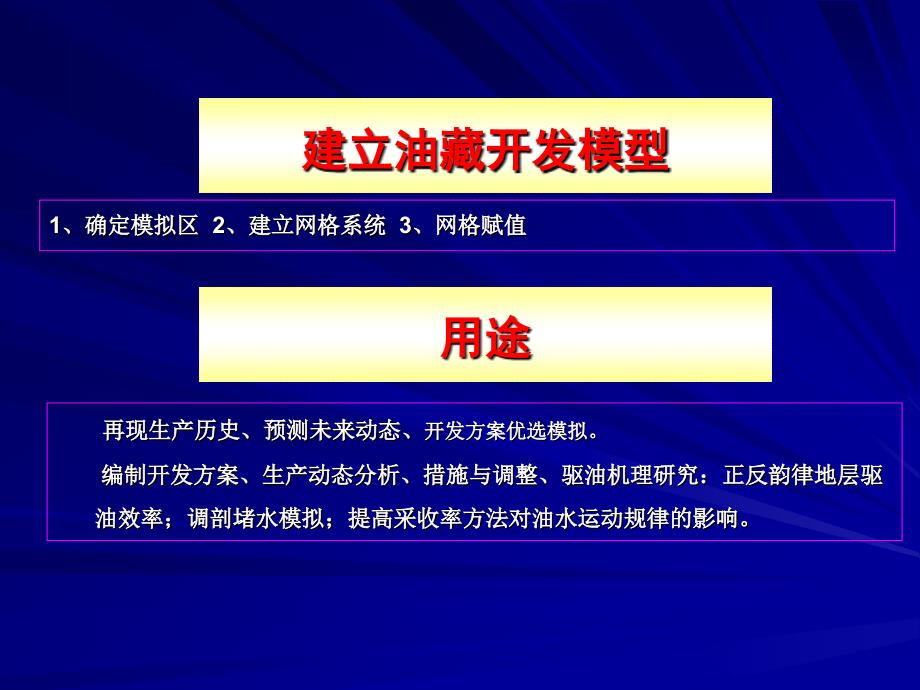 油藏数值模拟的基本步骤7课件_第4页