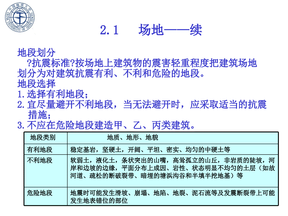 建筑结构抗震设计场地地基基础教学课件_第4页