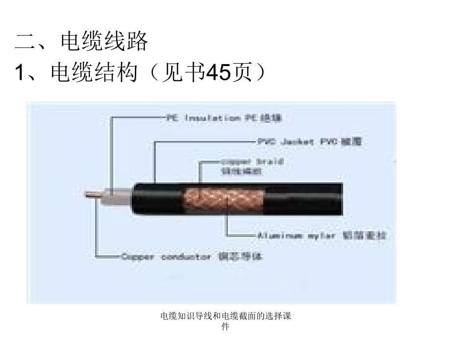 电缆知识导线和电缆截面的选择课件_第5页