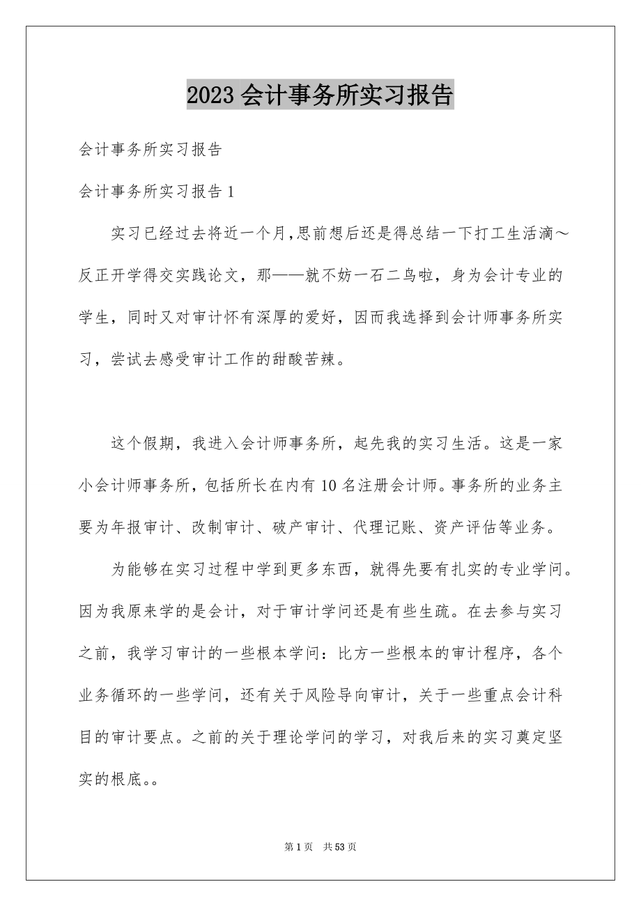 2023年会计事务所实习报告2.docx_第1页