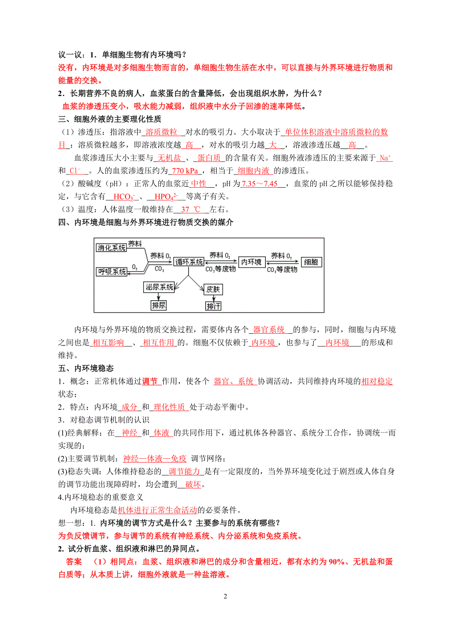 第1章人体内环境与稳态(老师)_第2页