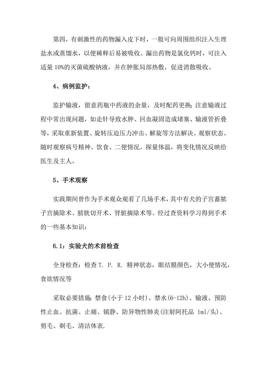 【新编】大学生的实习报告锦集6篇_第5页