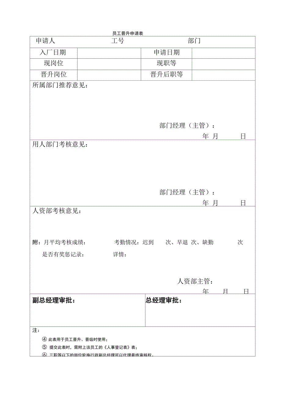 公司员工岗位轮换和晋升丶晋级制度_第4页