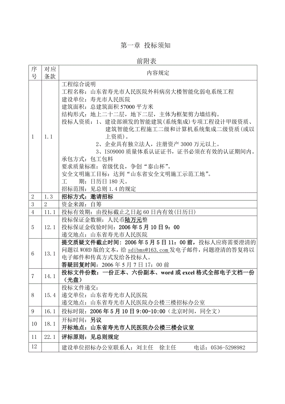 山东某三甲人民医院智能化招标文件造价700万元_第3页