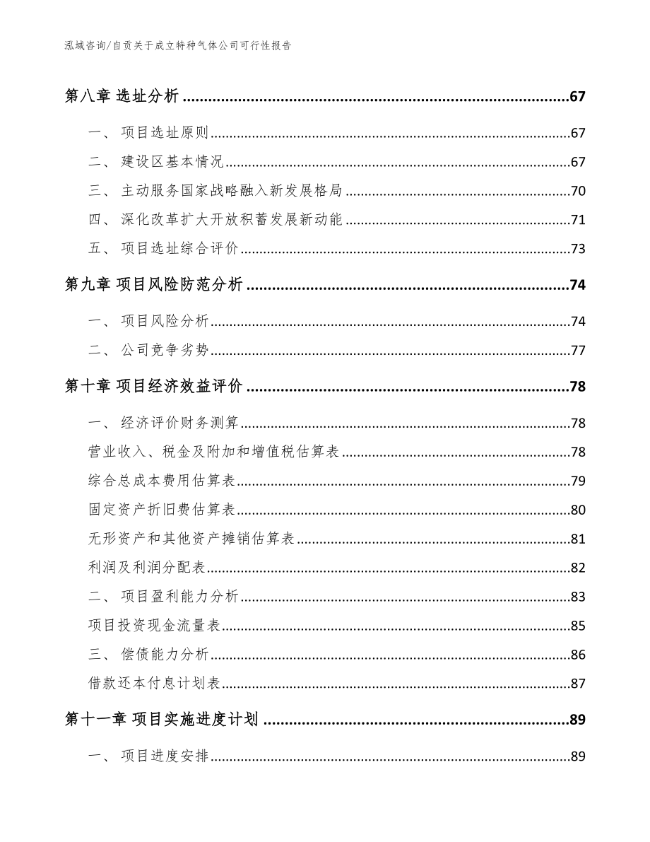 自贡关于成立特种气体公司可行性报告（模板范文）_第4页