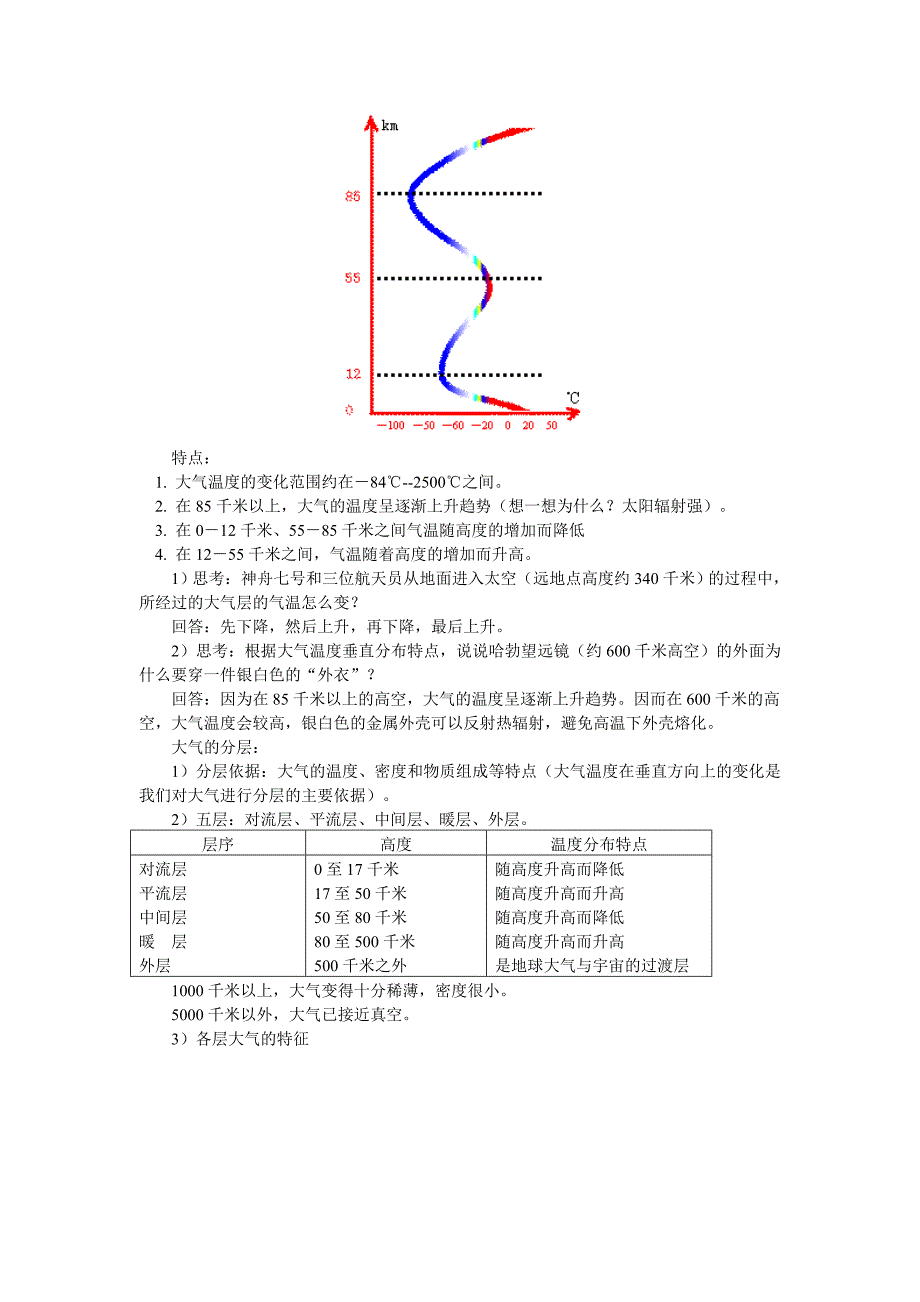 初二化学第二章第12节大气层天气和气温浙江版知识精讲_第2页