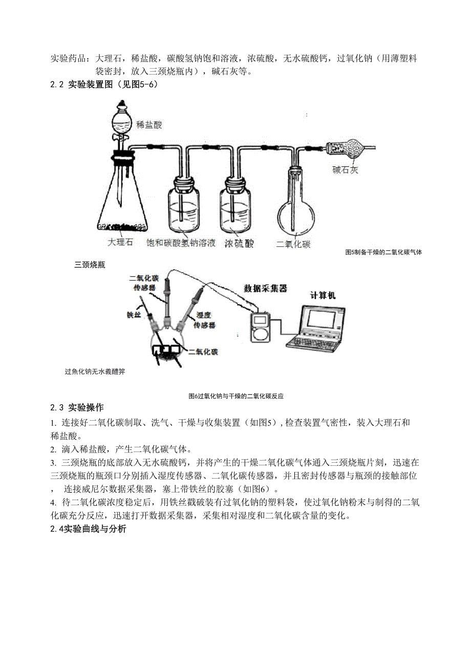 过氧化钠与二氧化碳反应条件的探究_第5页