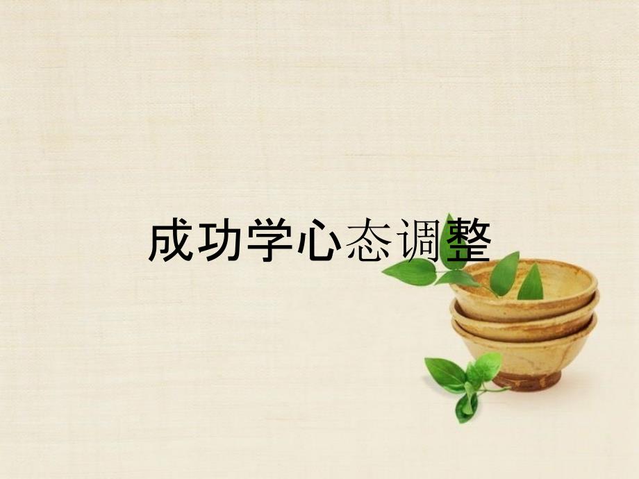 成功学心态调整_第1页