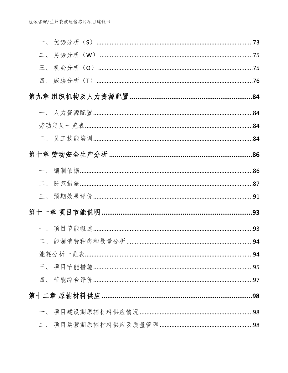 兰州载波通信芯片项目建议书（模板参考）_第4页