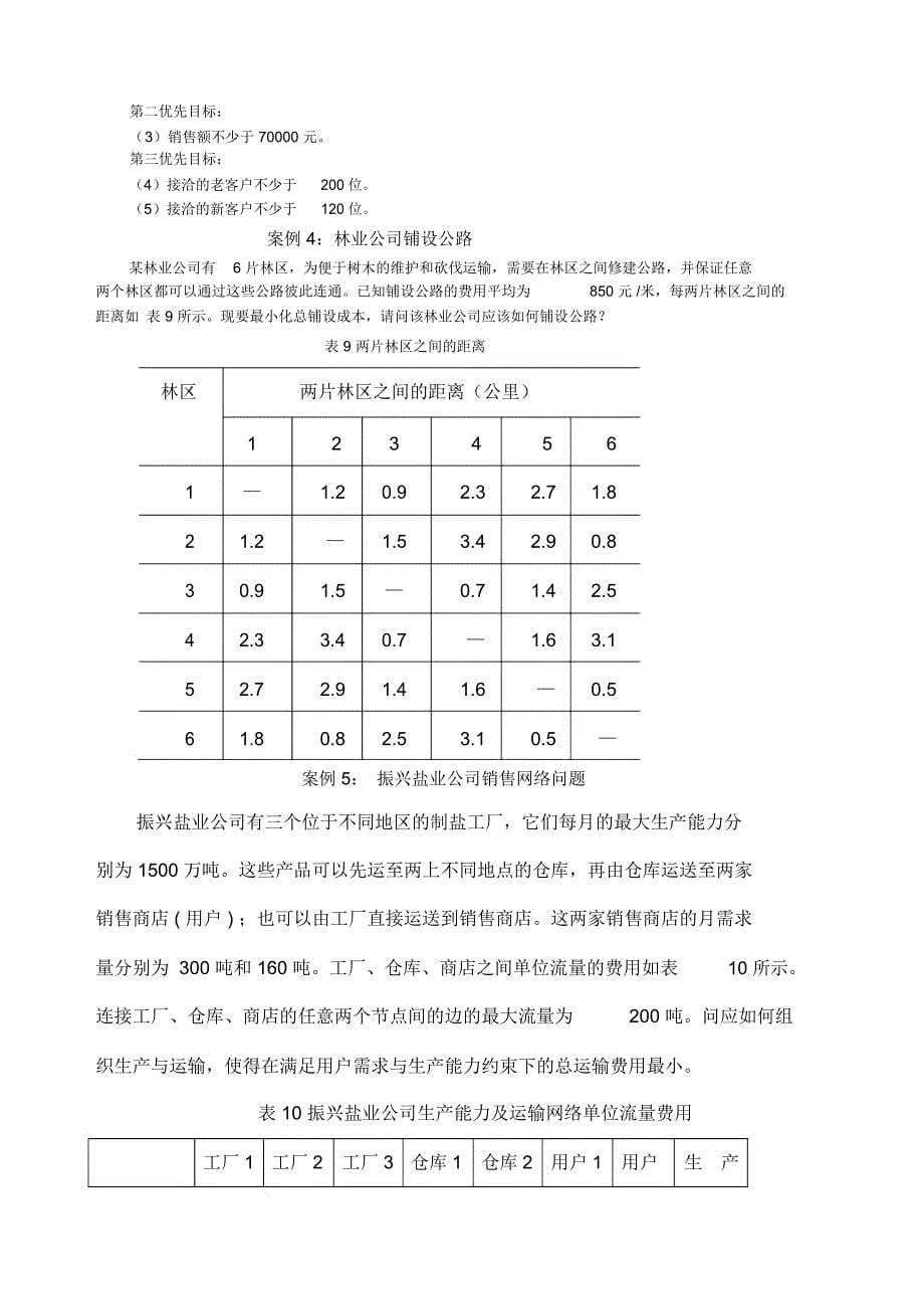 决策模型与统计优化课程设计_第5页