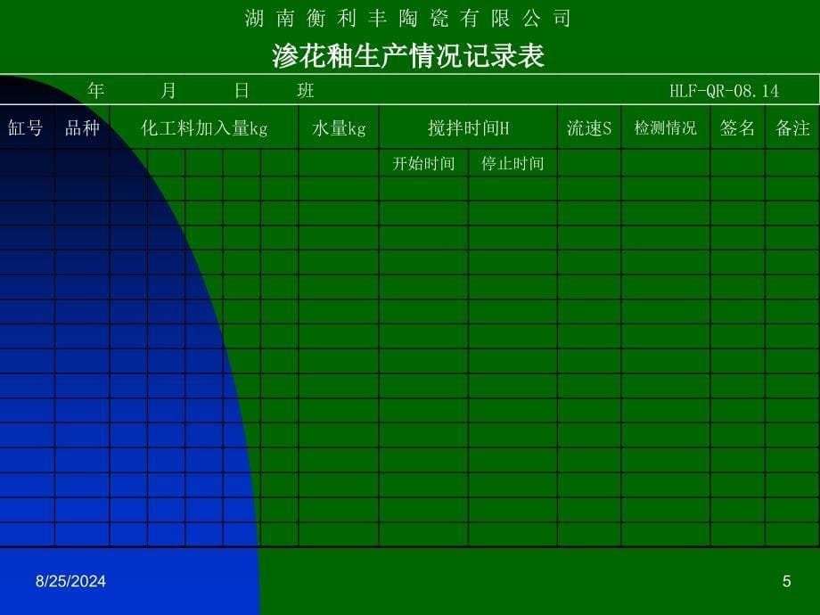 陶瓷砖工艺车间培训资料_第5页