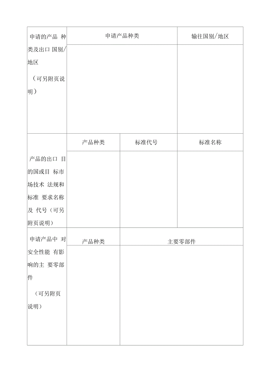 玩具质量许可注册登记工作表格_第4页