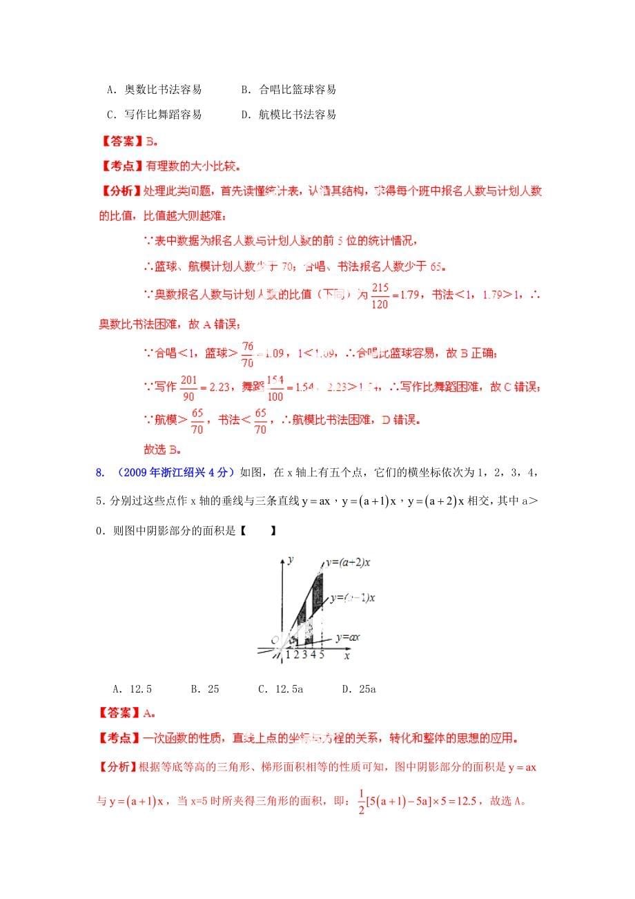 【最新资料】浙江绍兴中考数学分类解析12：押轴题_第5页