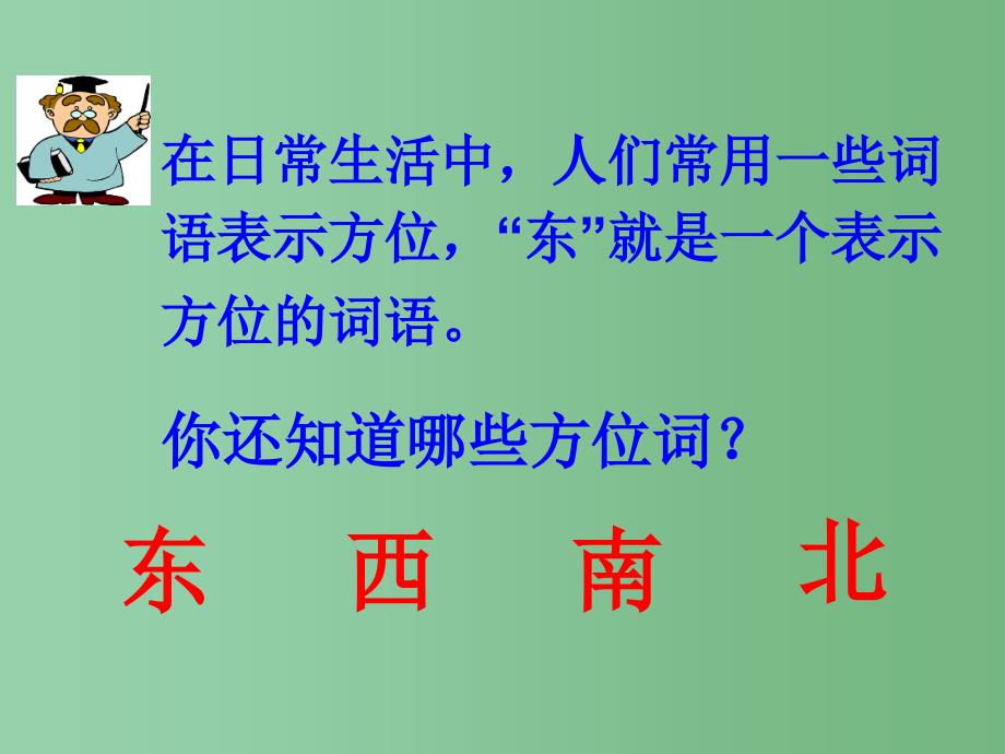 二年级数学下册 第三单元《认识方向》课件7 苏教版_第4页