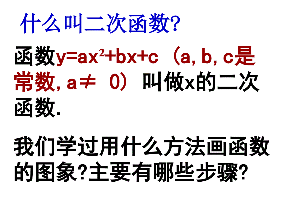 &#167;2721抛物线y=ax2的图象和性质wlb_第3页