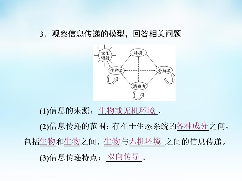 高三生物一轮复习 第二单元 第5讲 生态系统的信息传递、稳定性及生态环境的保护课件 新人教版必修_第4页