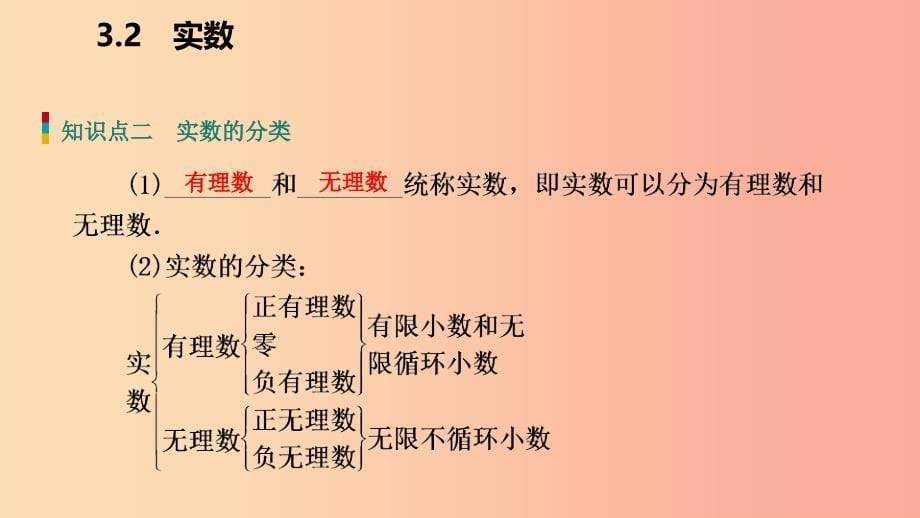 2019年秋七年级数学上册 第三章 实数 3.2 实数导学课件（新版）浙教版.ppt_第5页