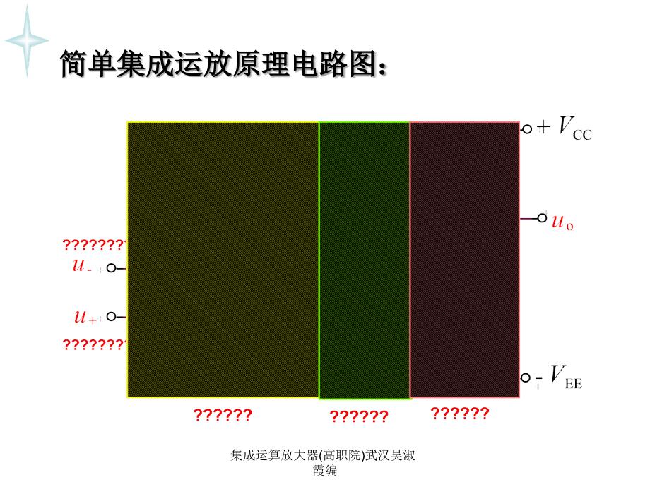 集成运算放大器高职院武汉吴淑霞编课件_第3页