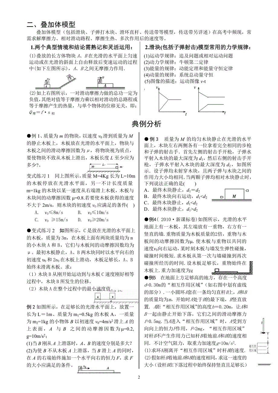 高中物理常见的物理模型_第2页