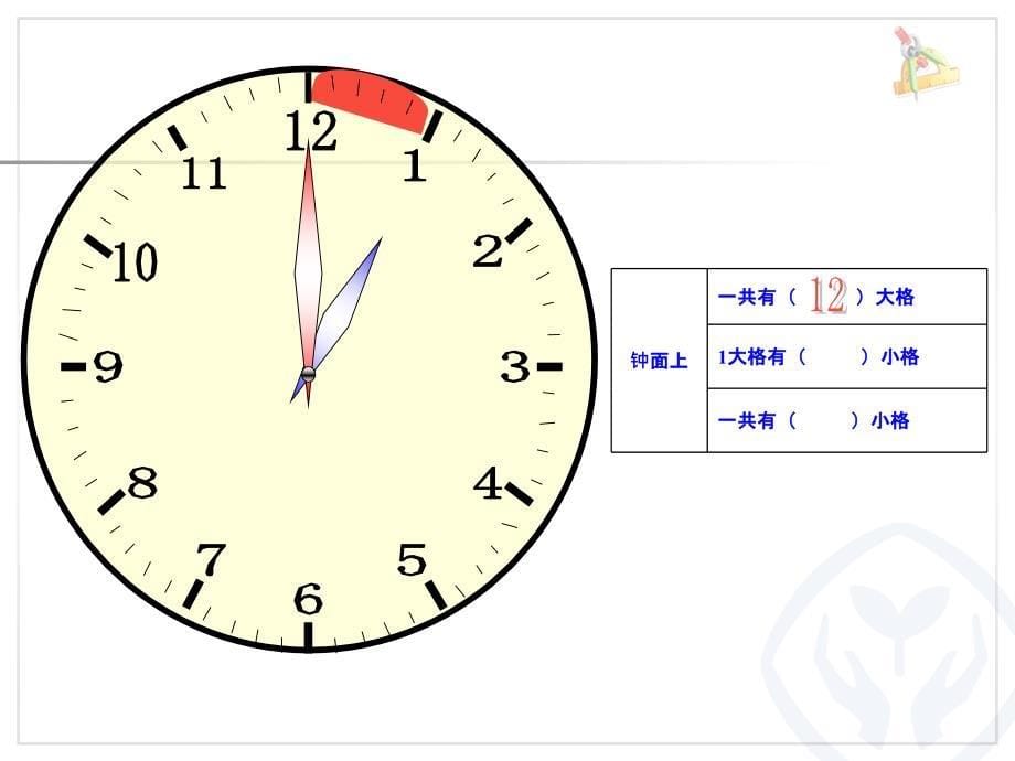 新人教版二年级数学上册《认识时间》(1)_第5页