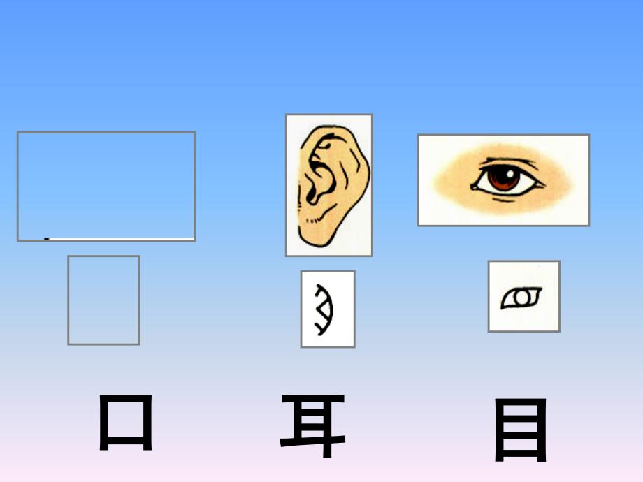 人教版一年级《口耳目》最新版ppt课件_第3页