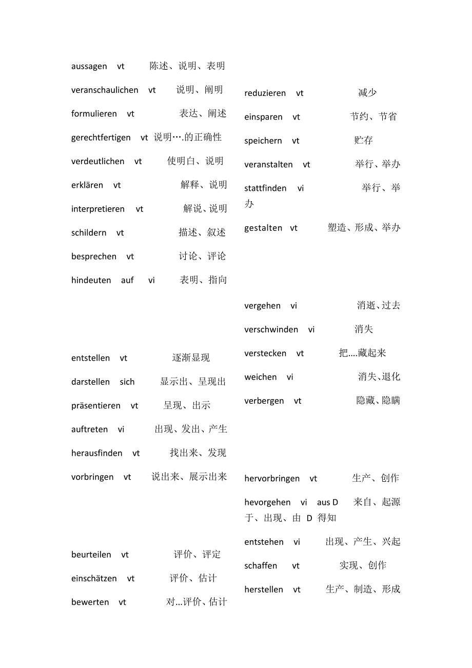 德语词汇常见动词_第1页