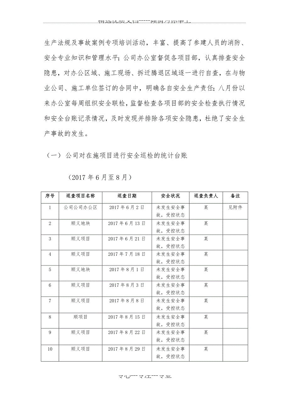 公司安全生产大检查自查整改情况总结_第5页