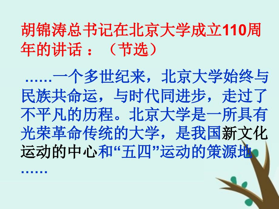 浙江省台州市高考历史总复习 专题 新文化运动课件 人民版_第2页