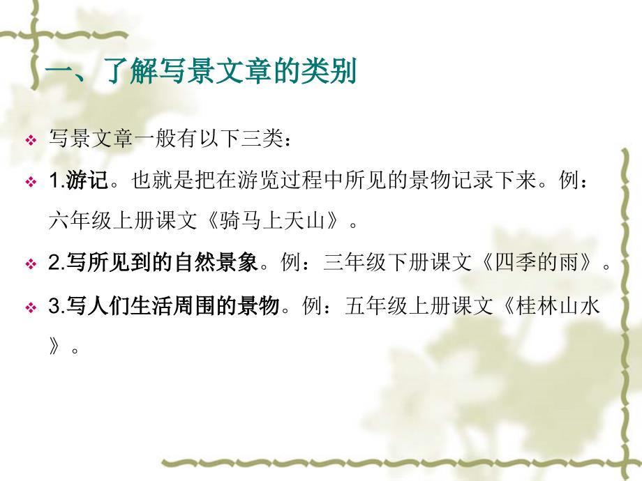 公开课_怎样阅读写景文章(1)_第2页