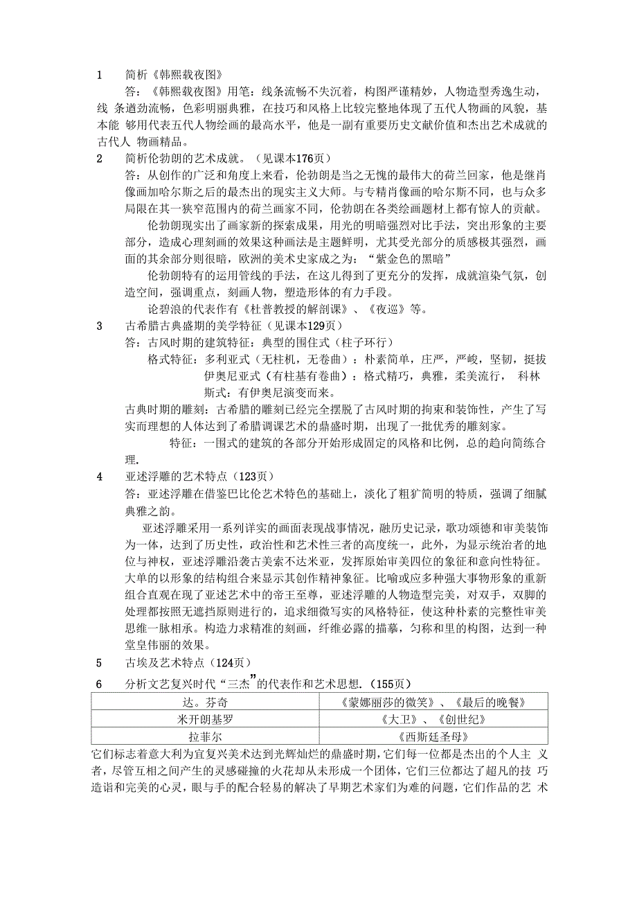 大学中外美术史重点_第1页