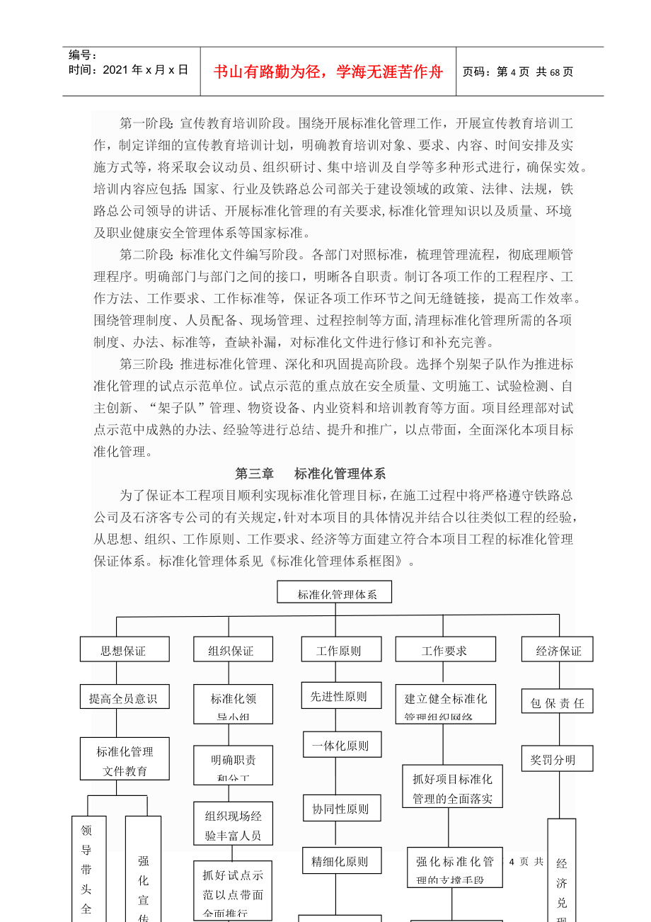 标准化管理实施方案(DOC53页)_第4页