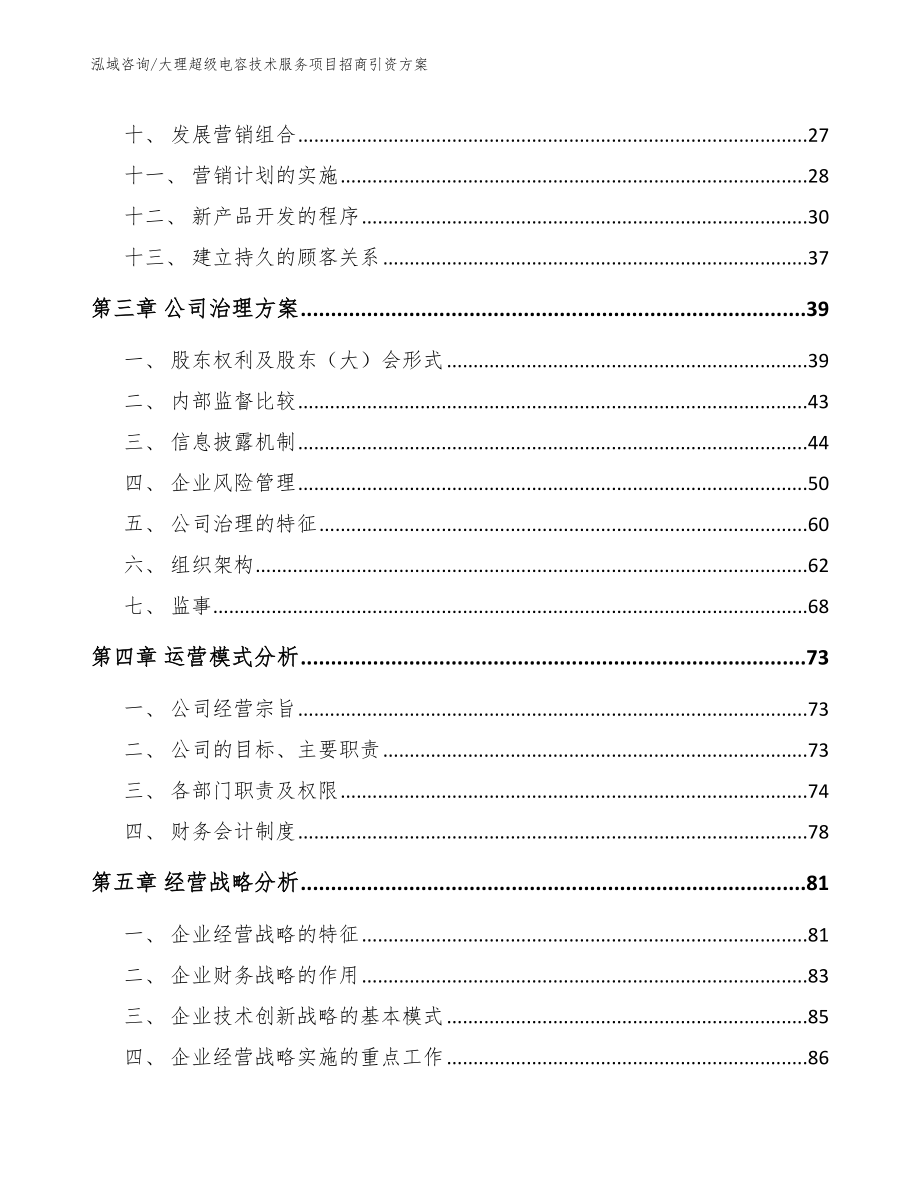 大理超级电容技术服务项目招商引资方案_模板参考_第2页